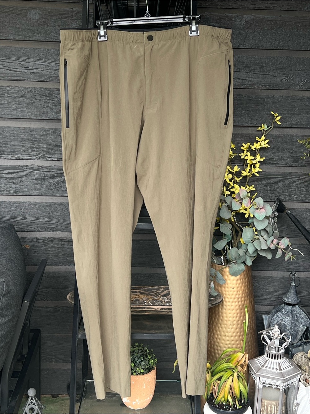 Pnuma Outdoors Pathfinder Pant Dark Tan, 4-Way Stretch, 4 Pockets 36x32
